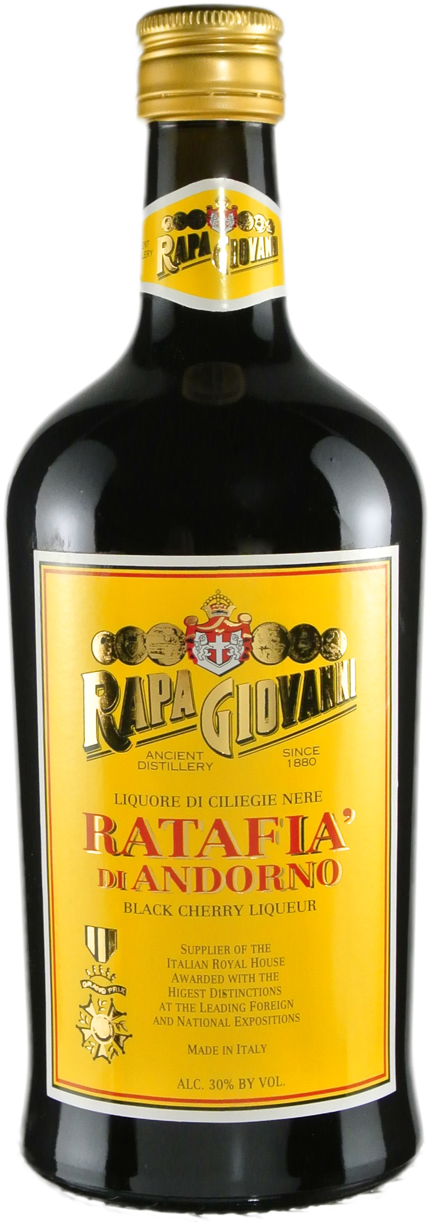 Rapa Giovanni Liquore di Ciliegie Nere Black Cherry Liqueur