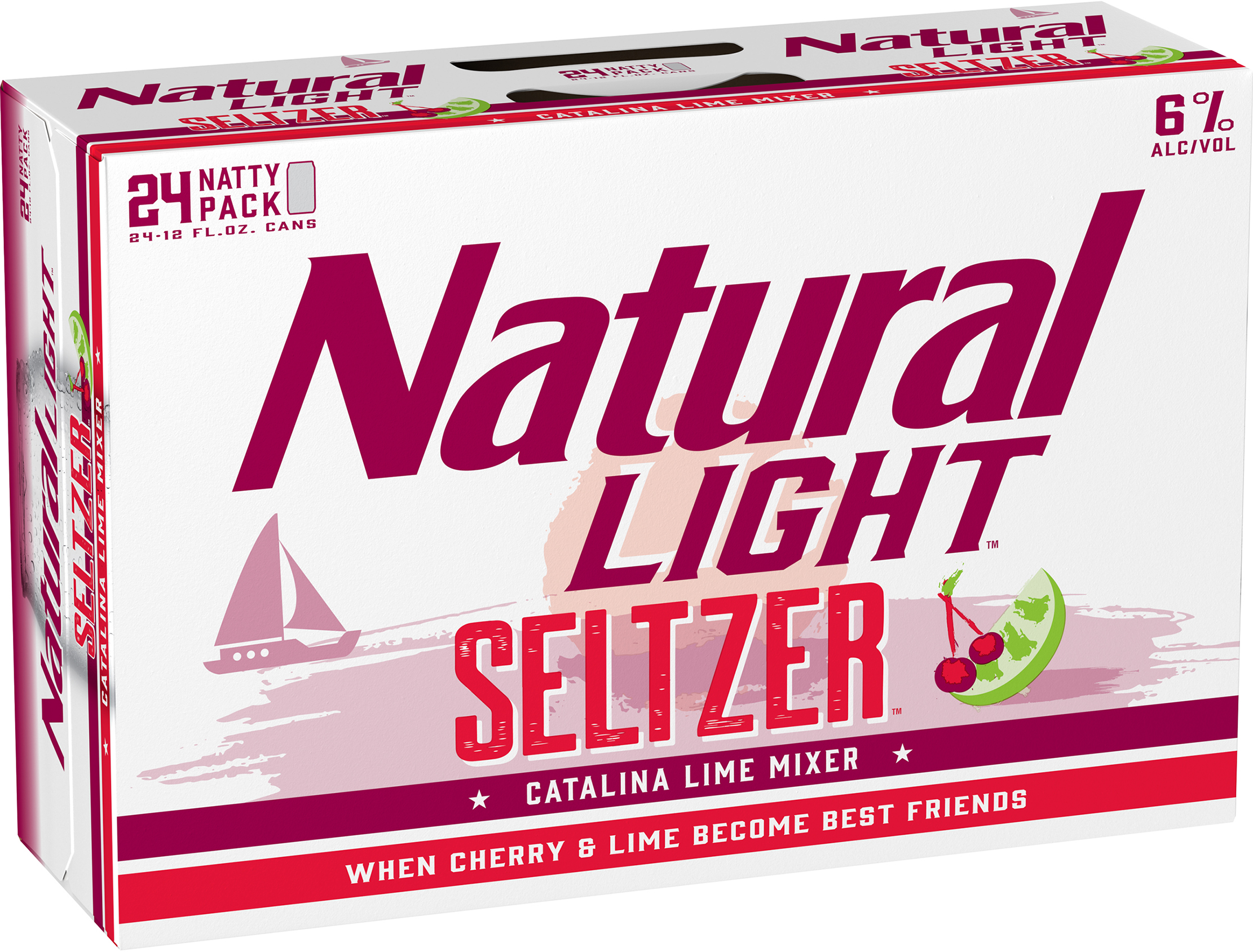 Natural Light Seltzer Catalina Lime
