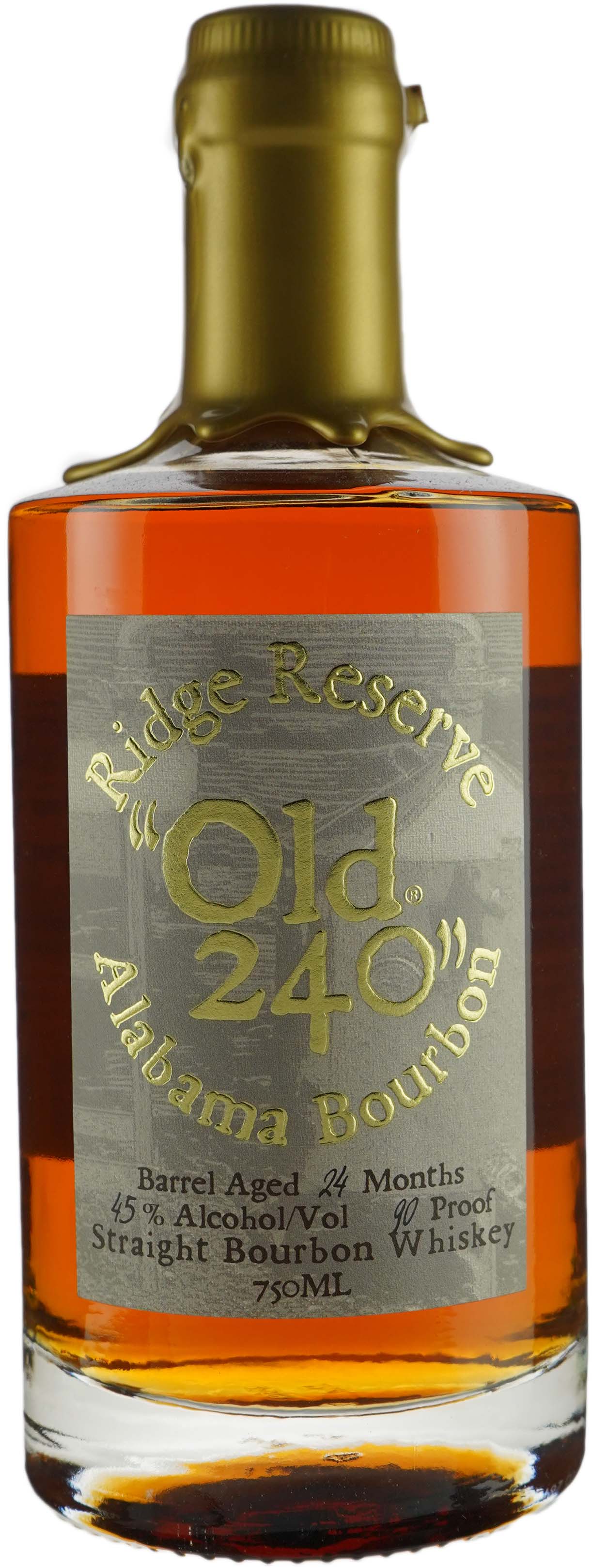 Ridge Resereve Old 240 Alabama Bourbon