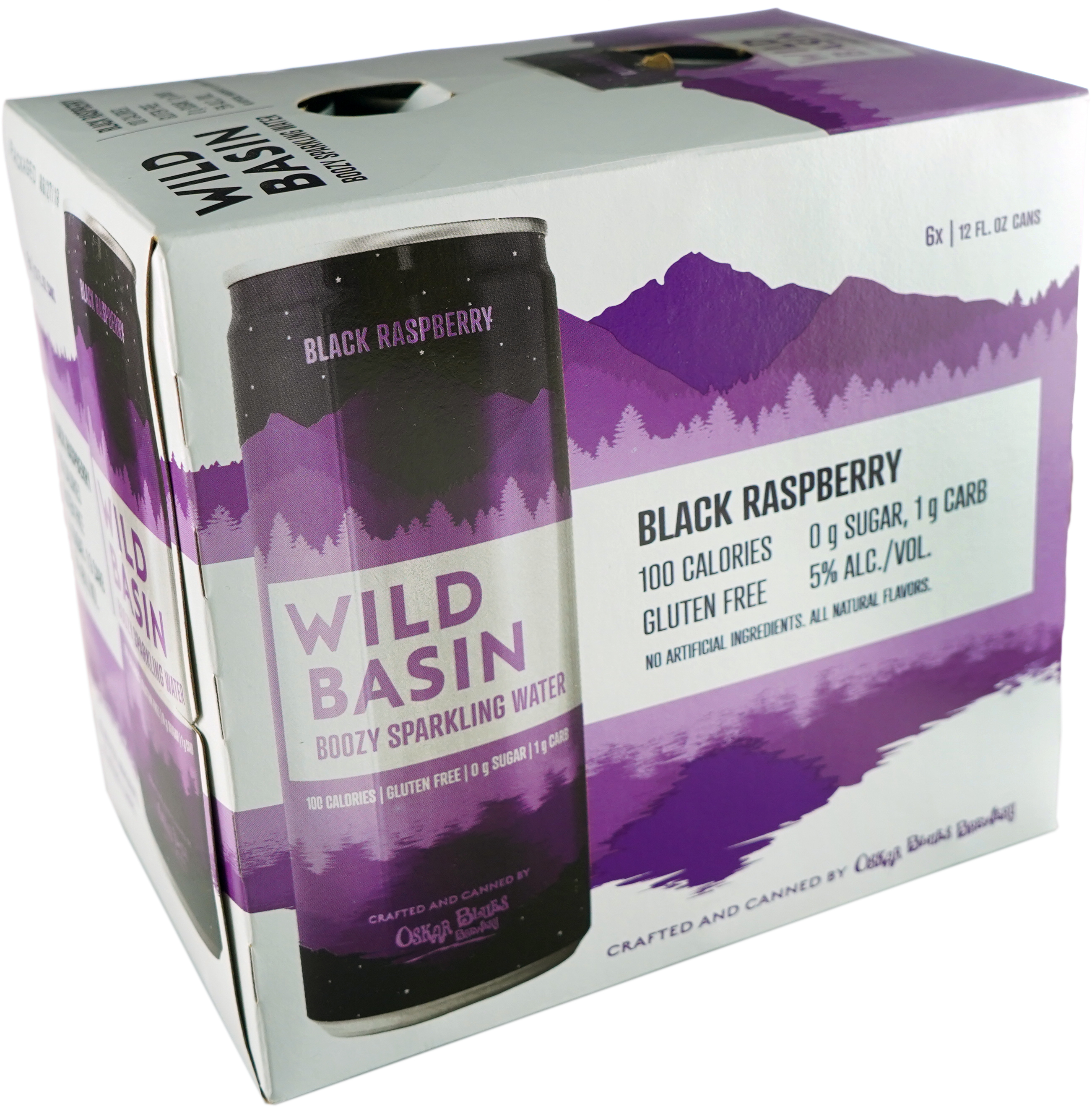 Oskar Blues Wild Basin Boozy Sparkling Water Black Raspberry