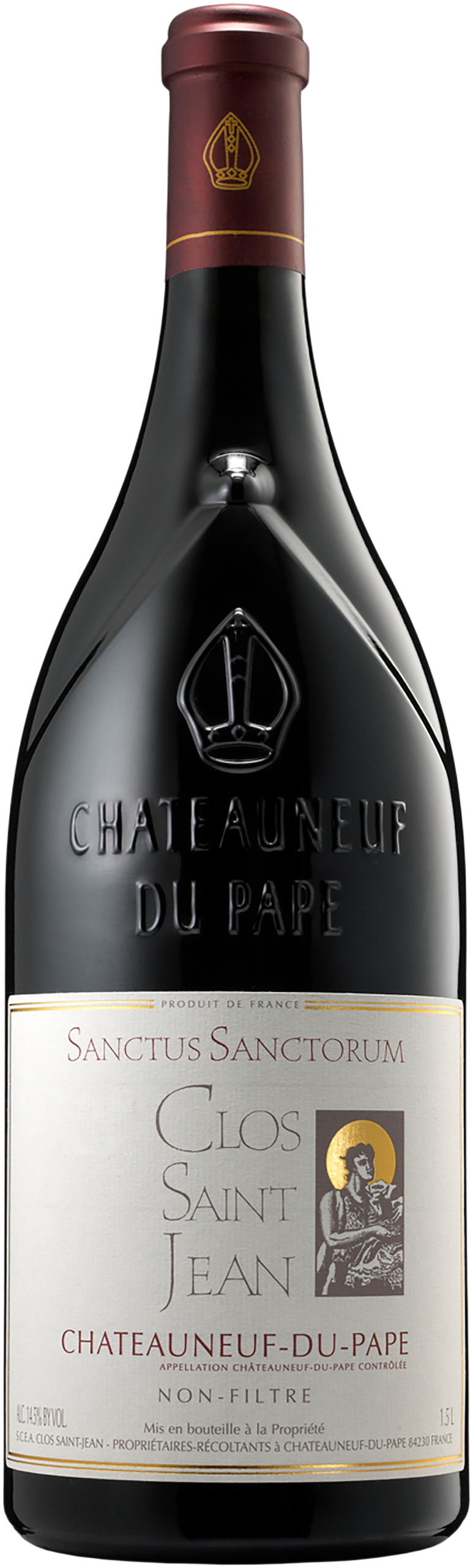 Clos Saint Jean Chateauneuf du Pape Sanctus Sanctorum 2017