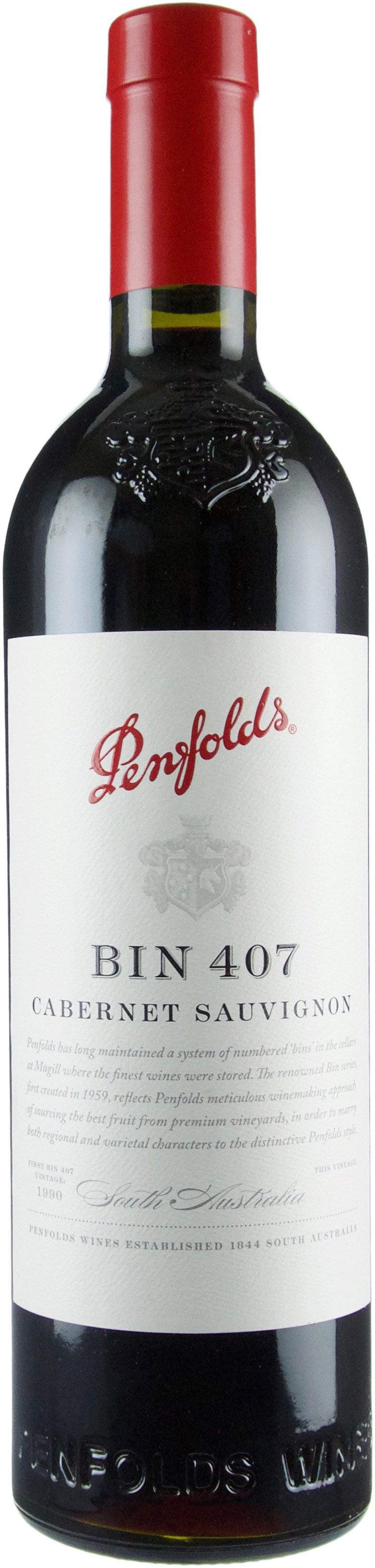 Penfolds Bin 407 Cabernet Sauvignon 2017