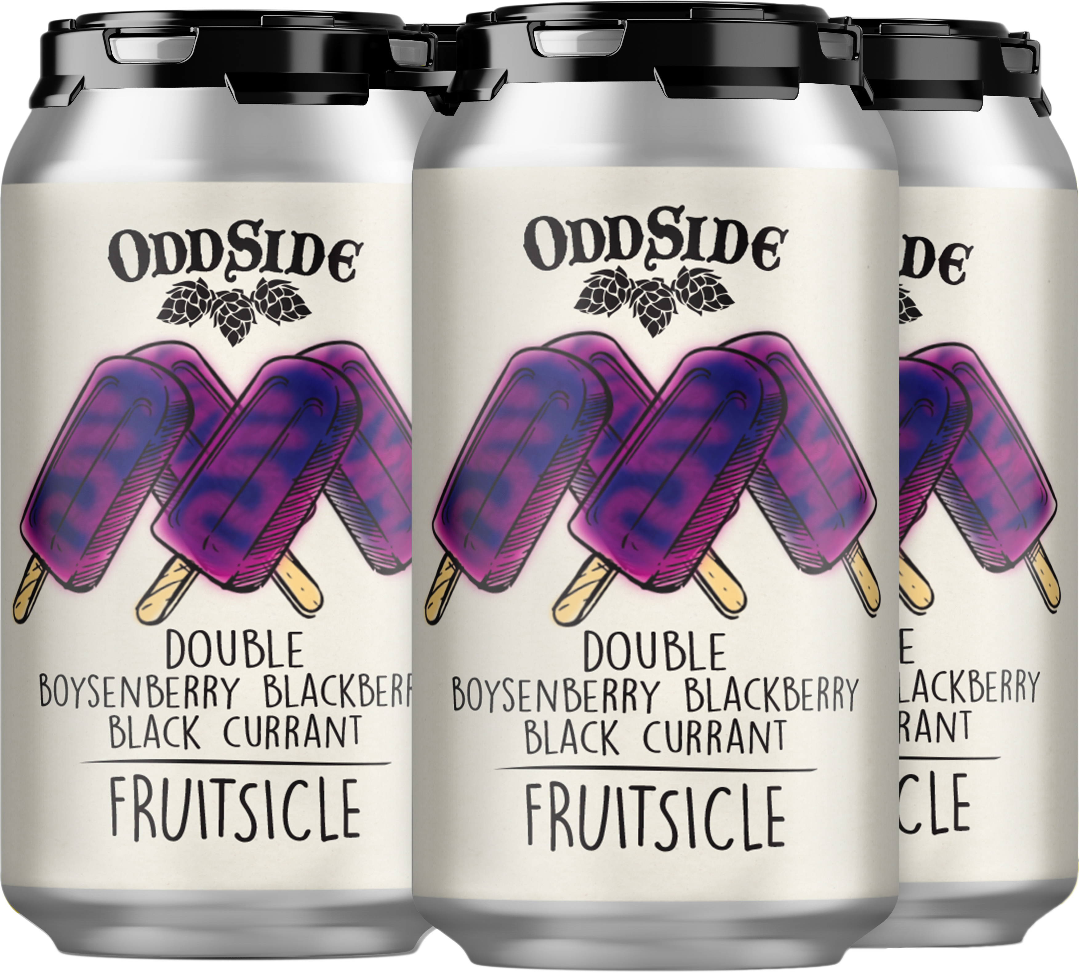 Odd Side Ales Double Boysenberry Blackberry Black Currant Fruitsicle