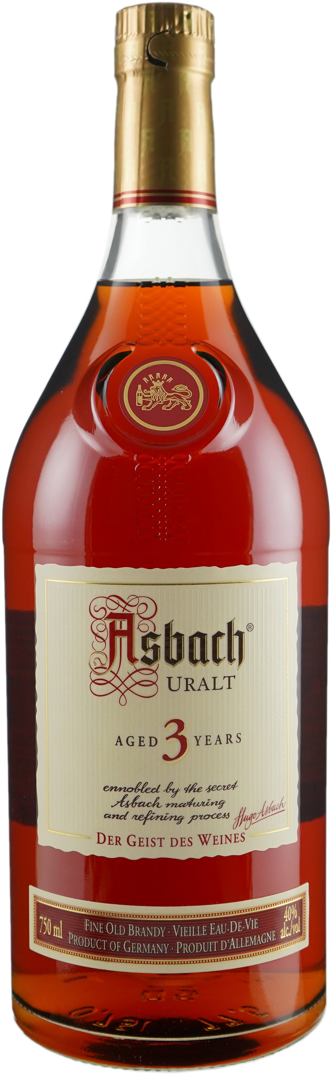 Asbach Uralt 3 year old German Brandy