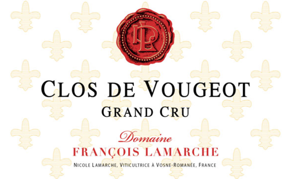 Domaine Francois Lamarche Clos Vougeot 2015