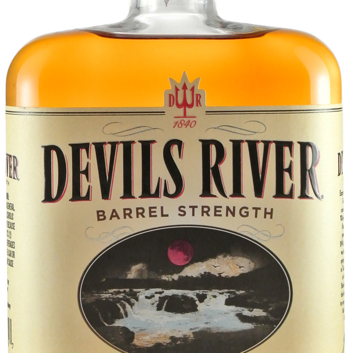 Devils River Barrel Strength Texas Bourbon Whiskey