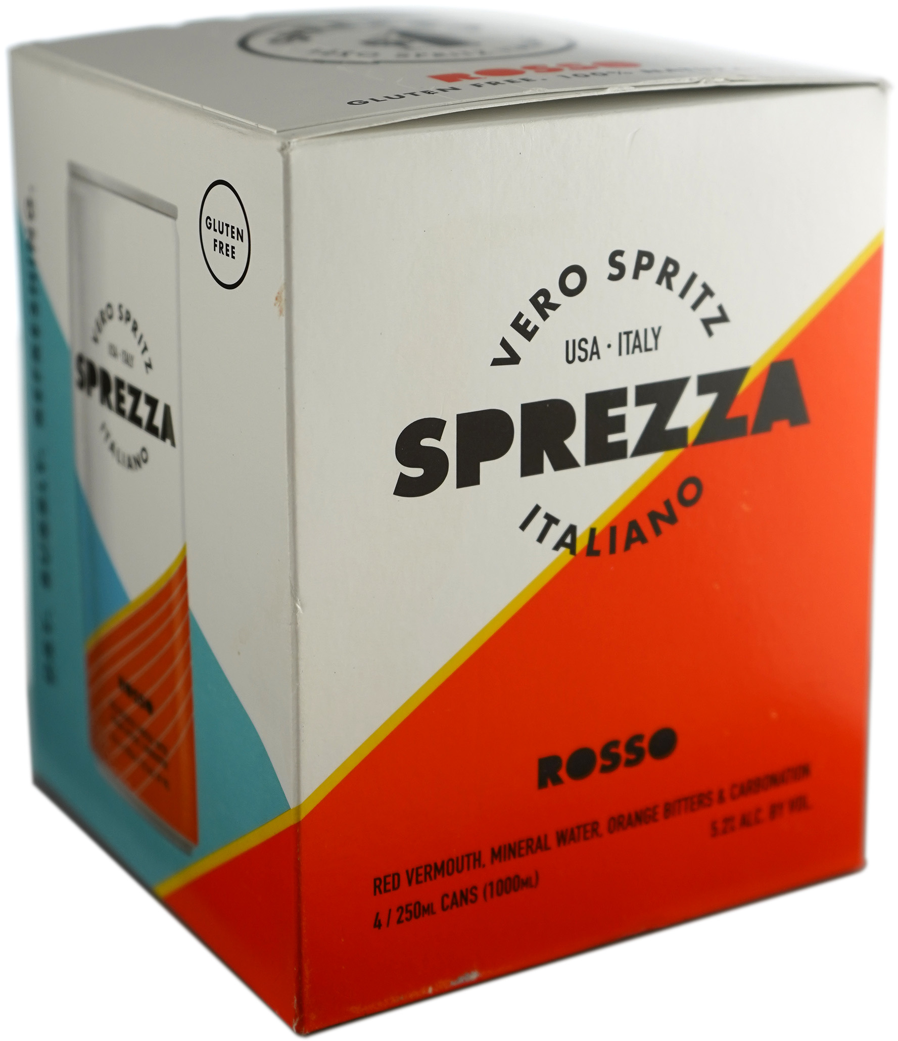 Sprezza Rosso Spritz 4 Pack Can
