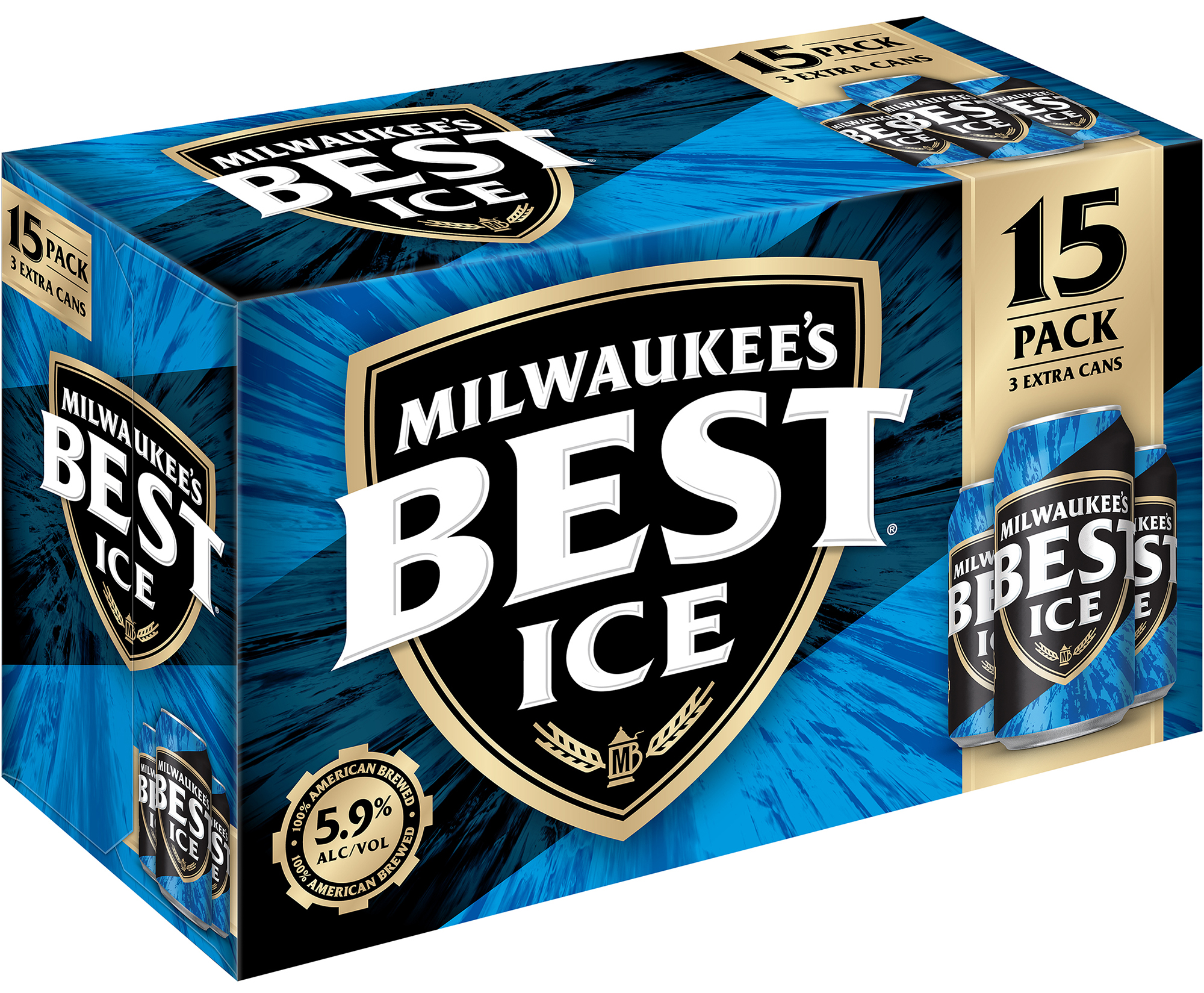 Milwaukee's Best Ice | 15 pack of 12 oz Can
