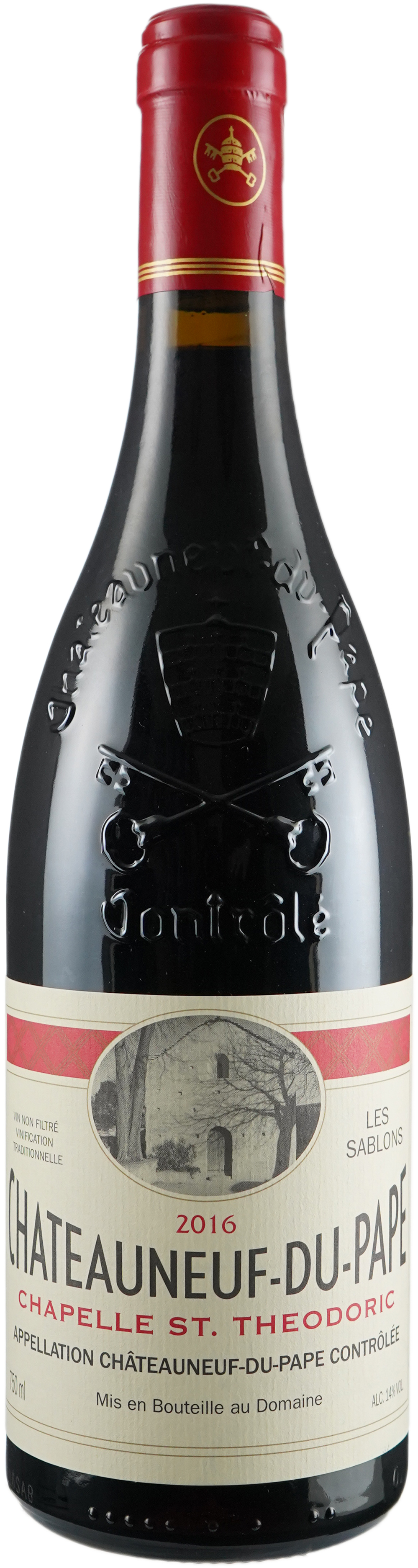 Chapelle St Theodoric Chateauneuf du Pape Le Sablons 2016
