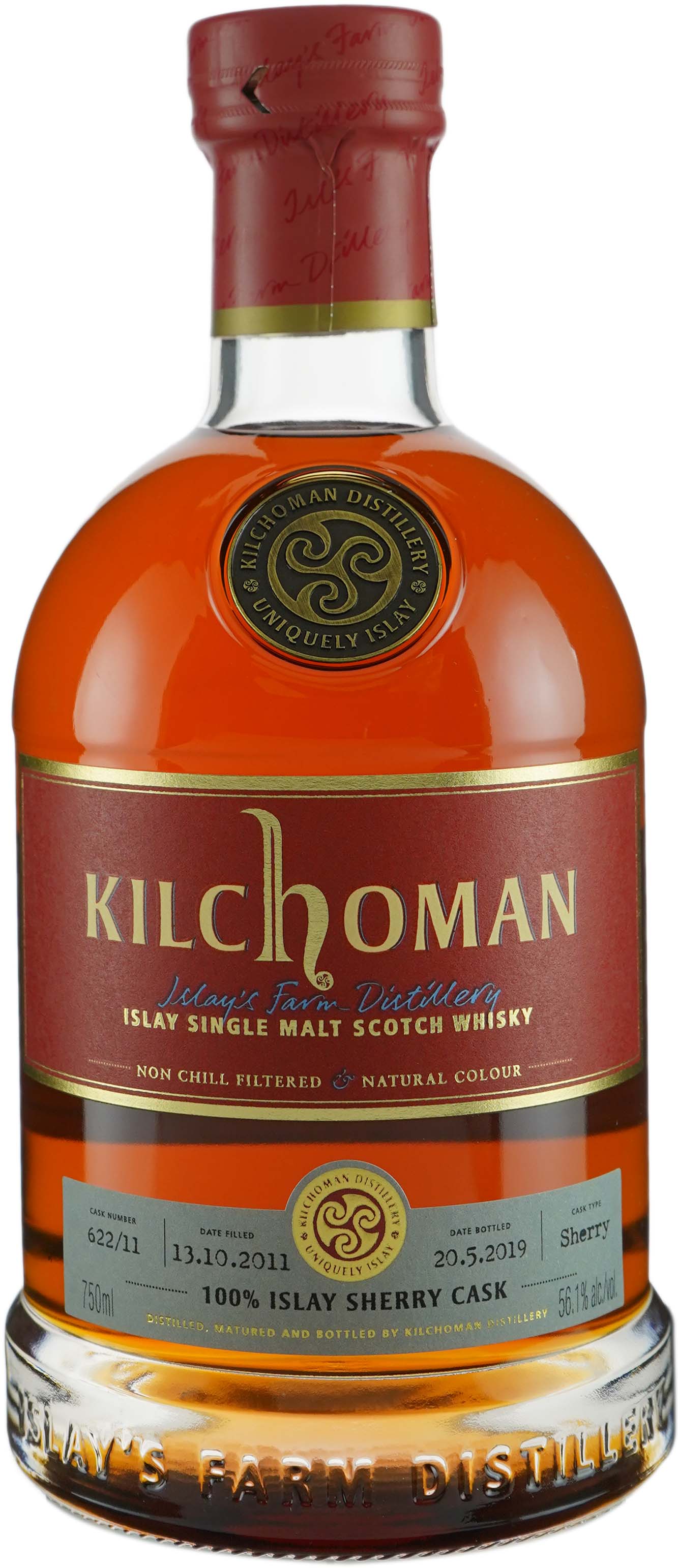 Kilchoman Cask Evolution 100% Islay ex Sherry Hogshead # 622/2011