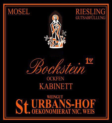 St Urbans Hof Ockfener Bockstein Riesling Kabinett 2018