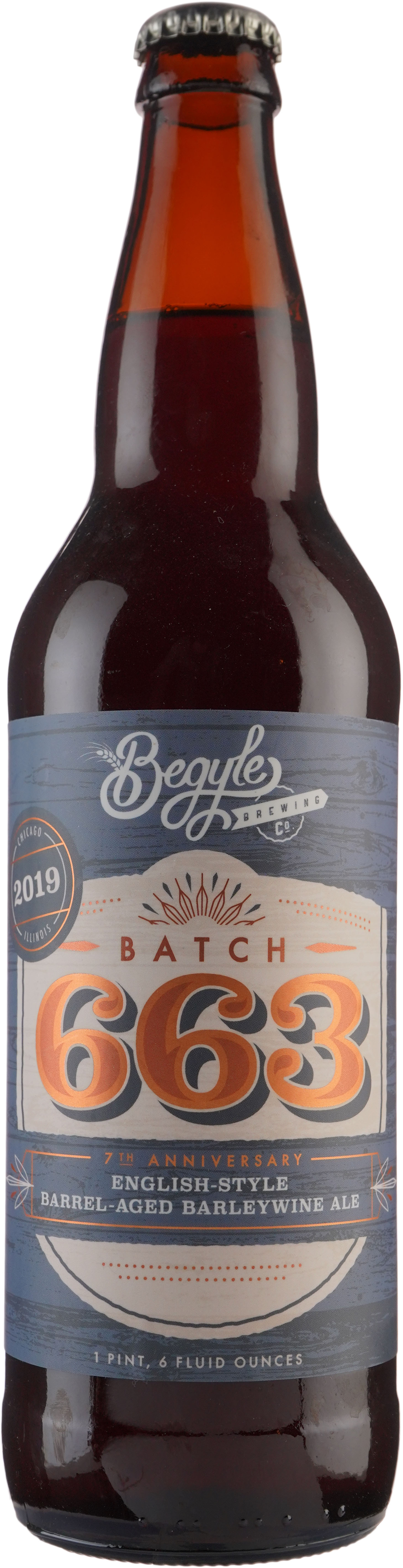 Begyle Batch 663 Barrel Aged Barleywine