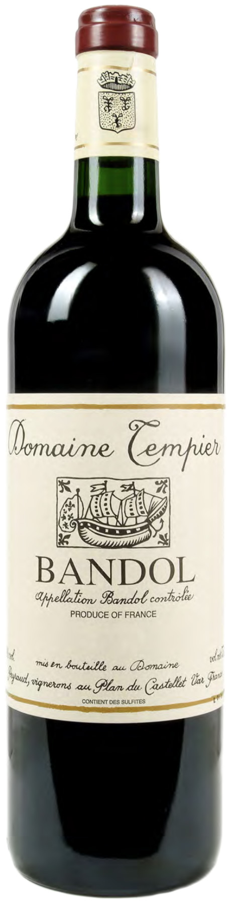 Domaine Tempier Bandol Rouge Cuvee Classique 2017