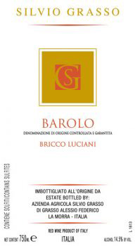 Silvio Grasso Barolo Bricco Luciani 2015