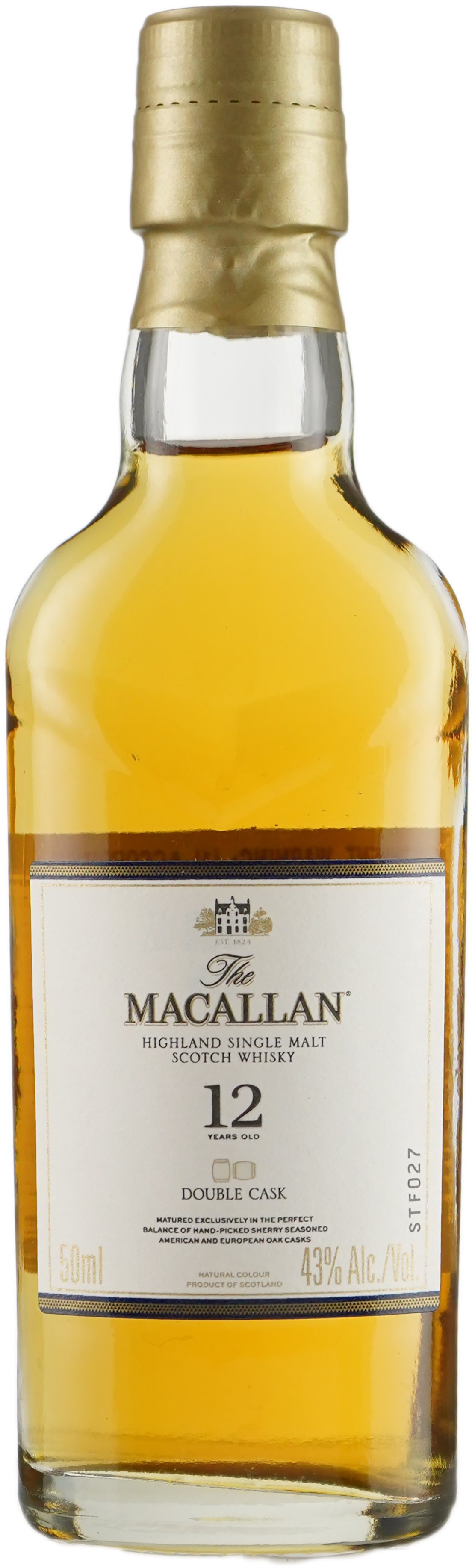 The Macallan 12 year old Double Cask | 50 ml Bottle