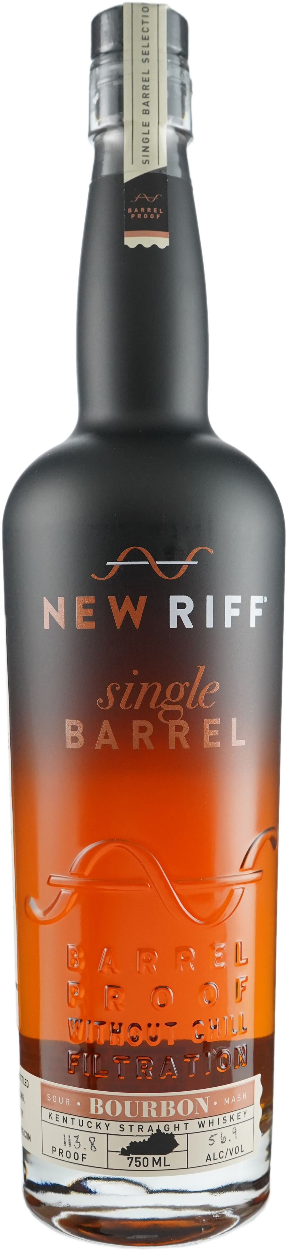 New Riff Distilling Bourbon Single Barrel # 17-0749 Binny's Handpicked
