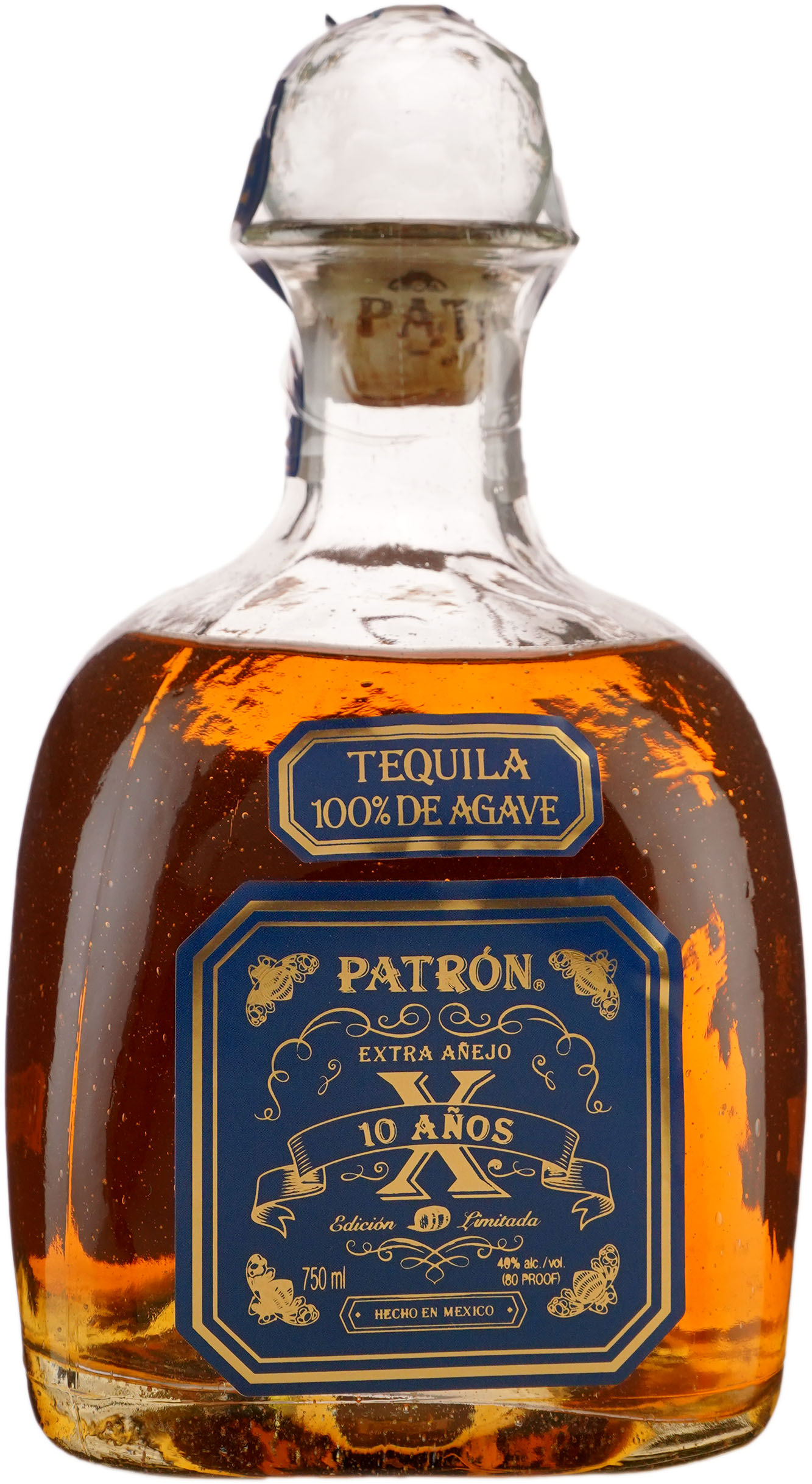 Patron 10 Anos Extra Anejo Tequila