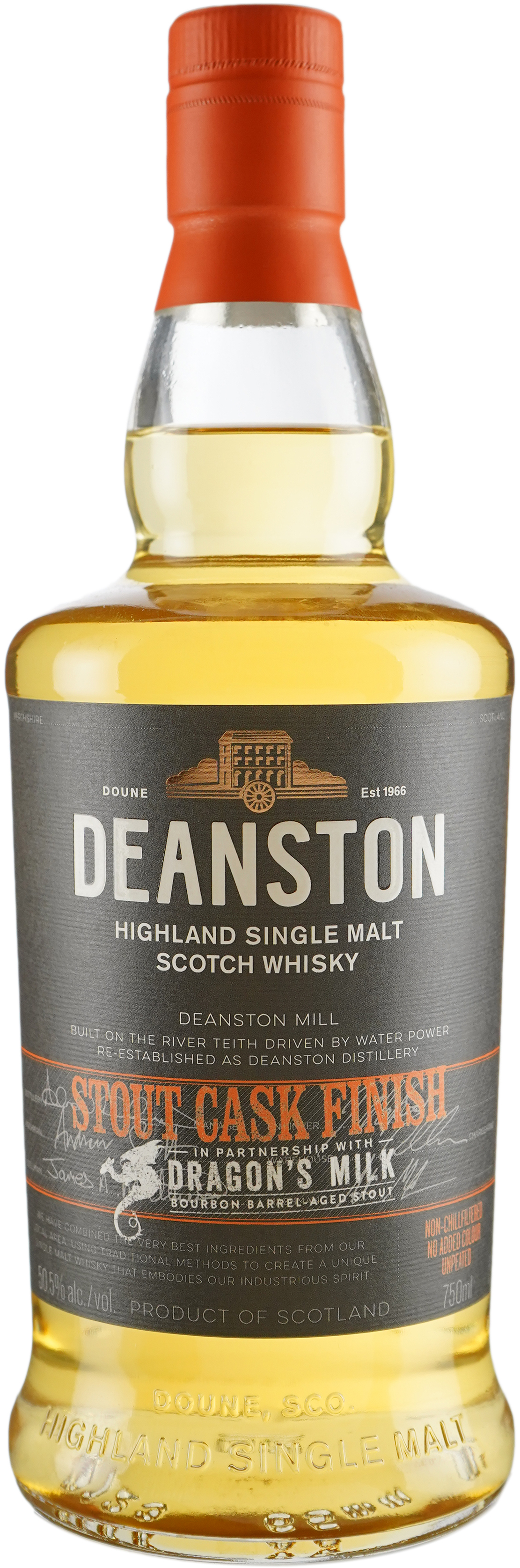 Deanston Dragon S Milk Stout Cask Finished Highland Single Malt 750 Ml Bottle Deanston Dragon S Milk Stout Cask Finished Highland Single Malt 750 Ml Bottle