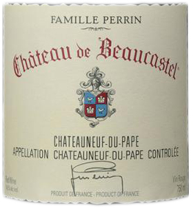 Chateau de Beaucastel Chateauneuf du Pape 2017 Half Bottle