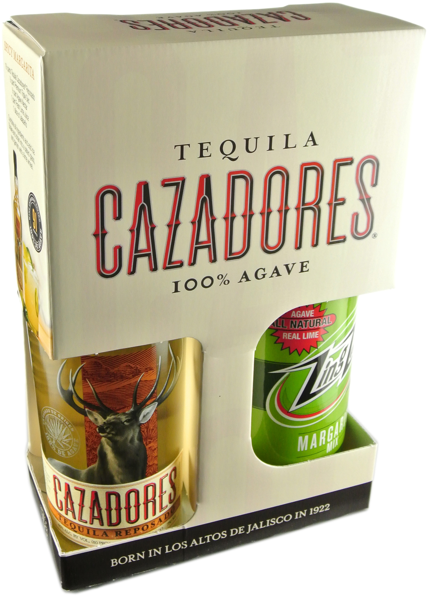Cazadores Reposado with Zing Zang Margarita Mix