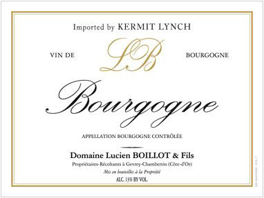 Domaine Lucien Boillot et Fils Gevrey Chambertin 2016