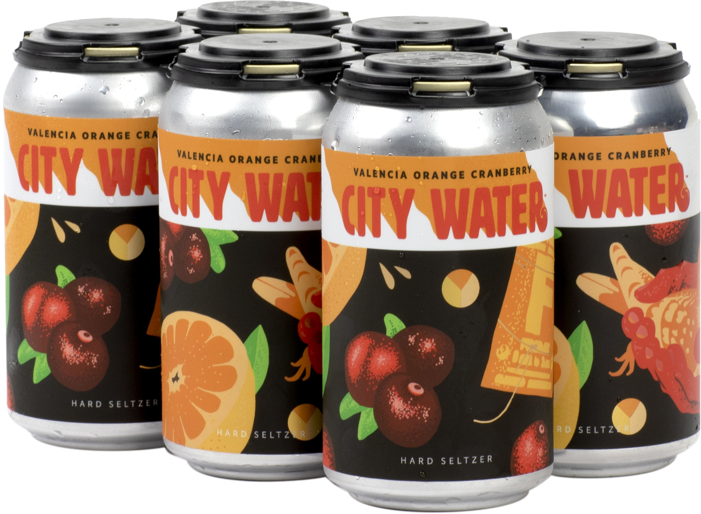 Solemn Oath City Water Orange Cranberry Seltzer