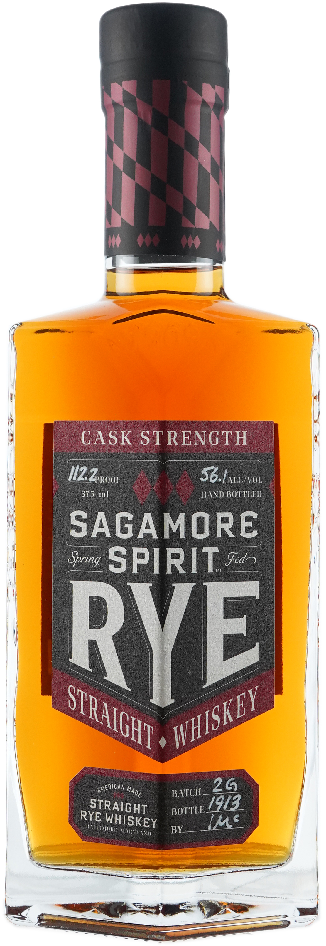 Sagamore Spirit Straight Rye Cask Strength