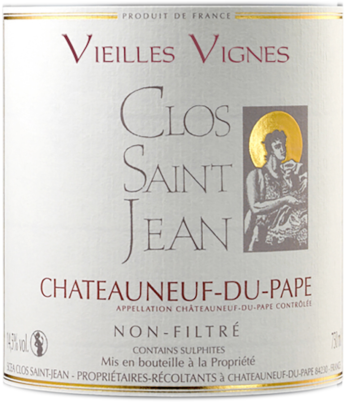 Clos Saint Jean Chateauneuf du Pape Vielles Vignes 2017