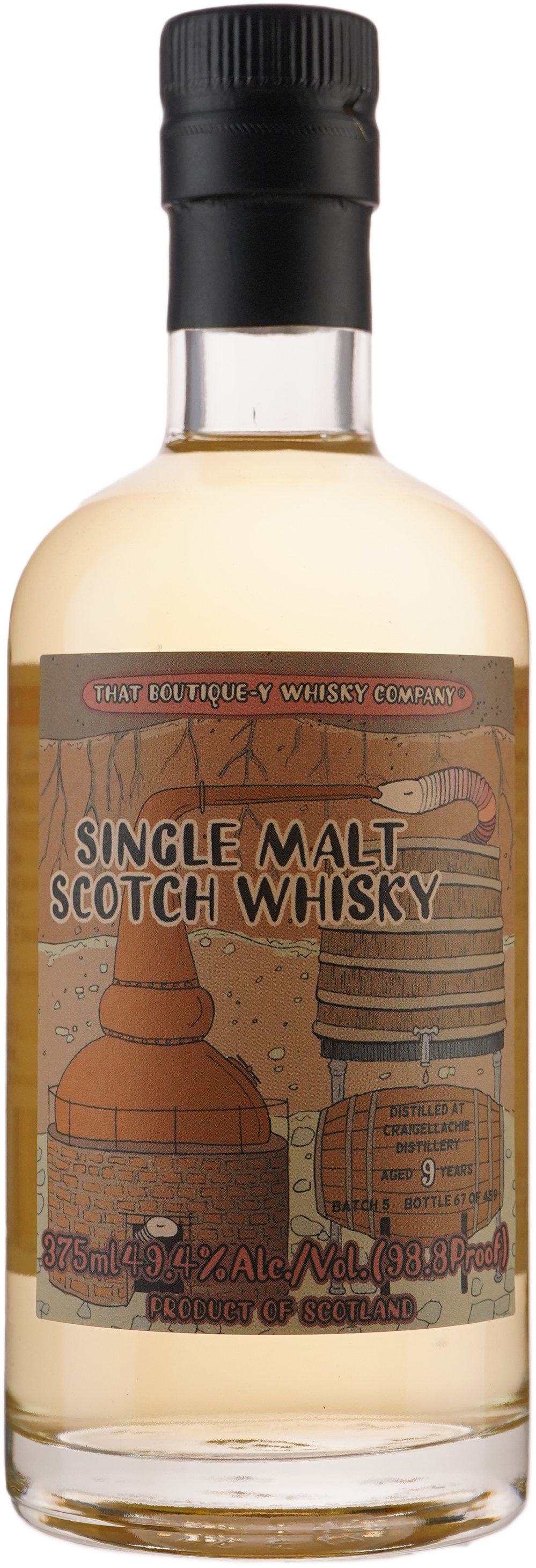That Boutique-y Whisky Company Craigellachie 9 year old Batch # 5