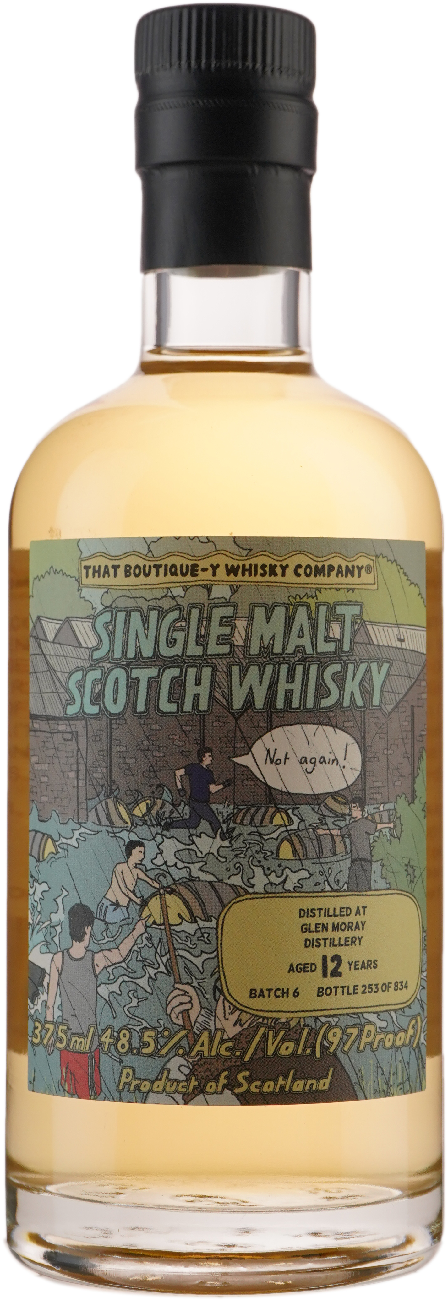 That Boutique-y Whisky Company Glen Moray 12 year old Batch # 6