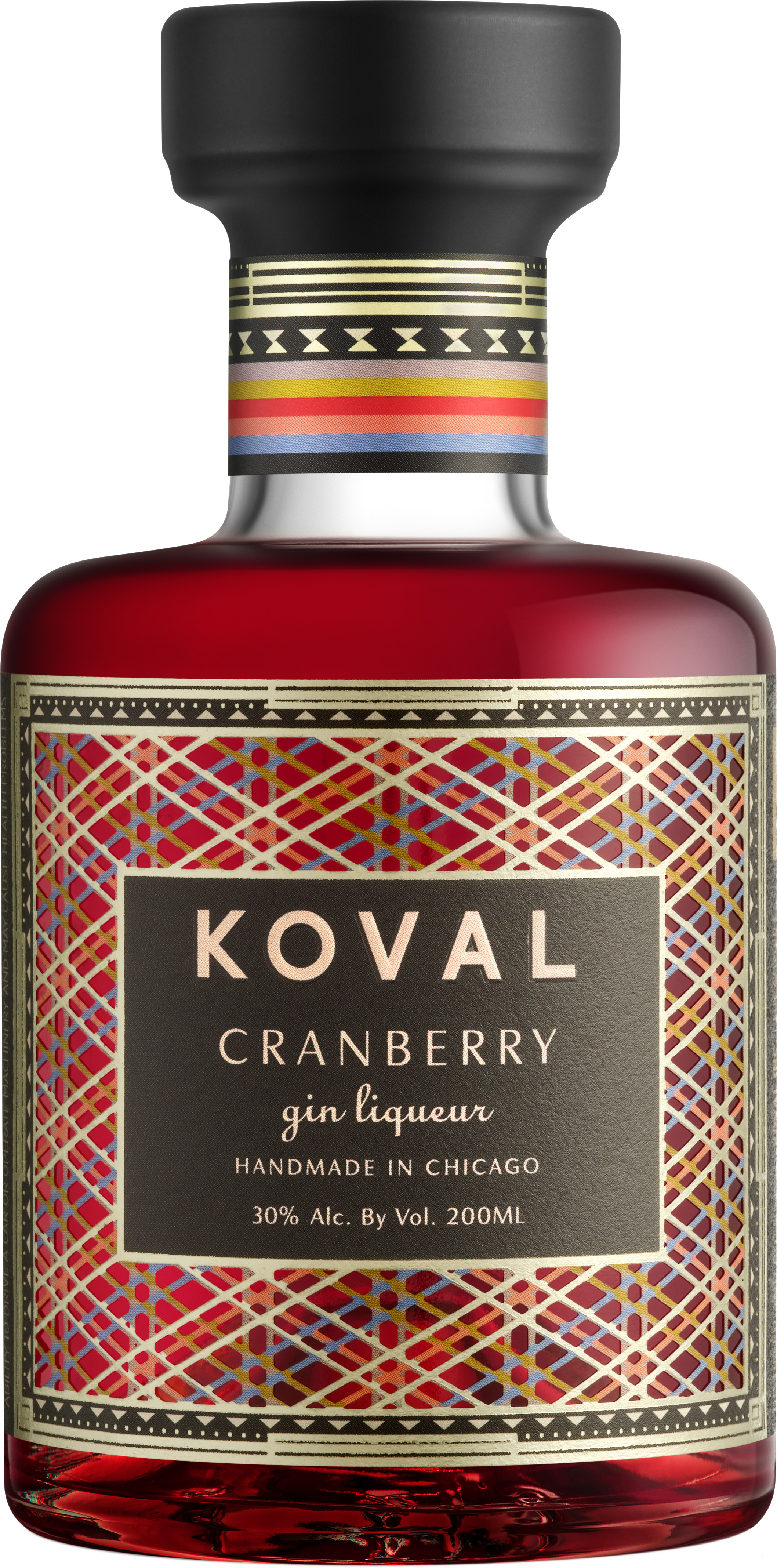 Koval Cranberry Gin Liqueur 200 ml Bottle