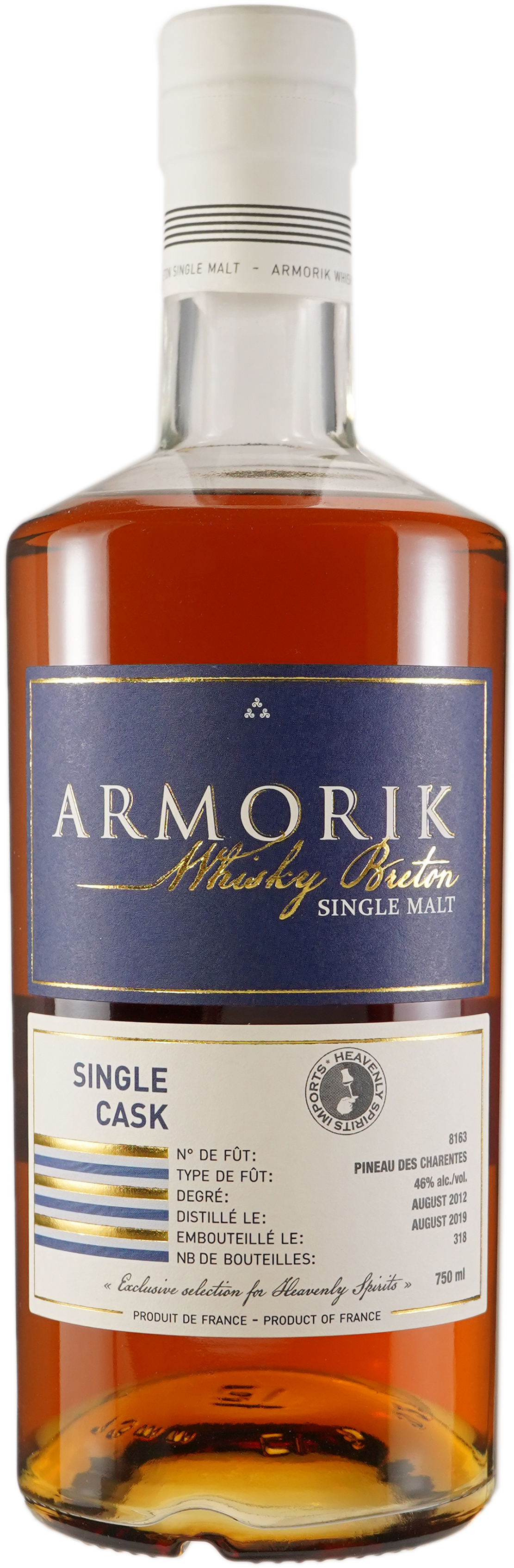 Armorik French Single Malt Finished in ex Pineau des Charantes Barrel