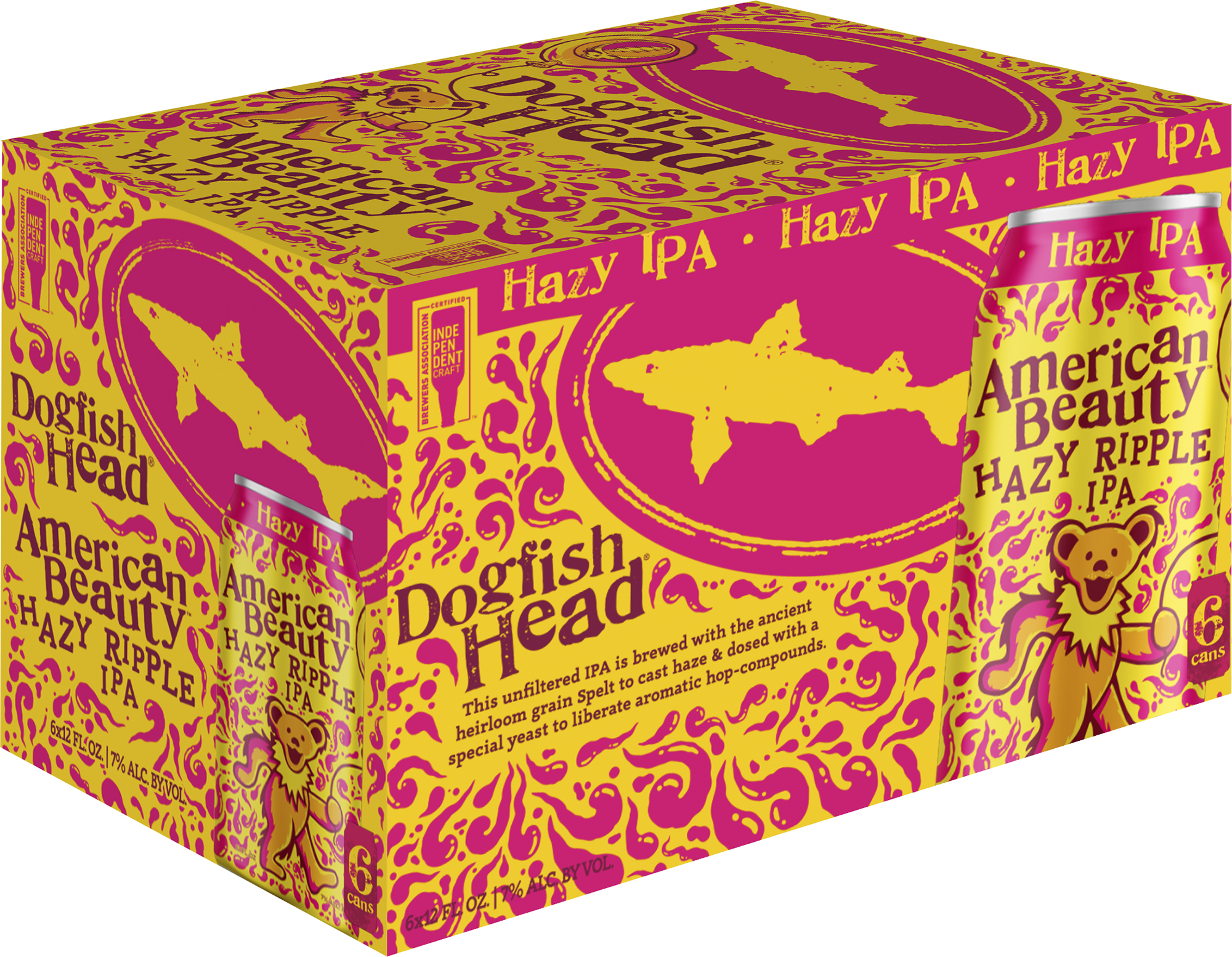 Dogfish Head American Beauty Hazy Ripple IPA