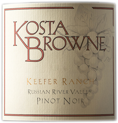 Kosta Browne Pinot Noir Keefer Ranch 2017