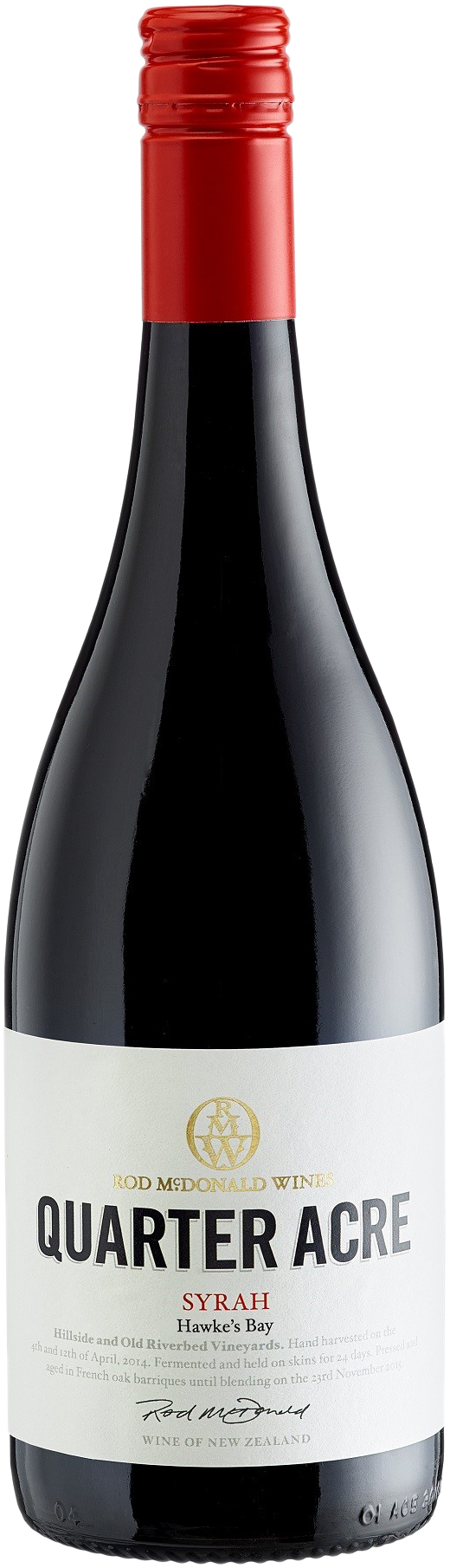 Te Awanga Quarter Acre Syrah 2016