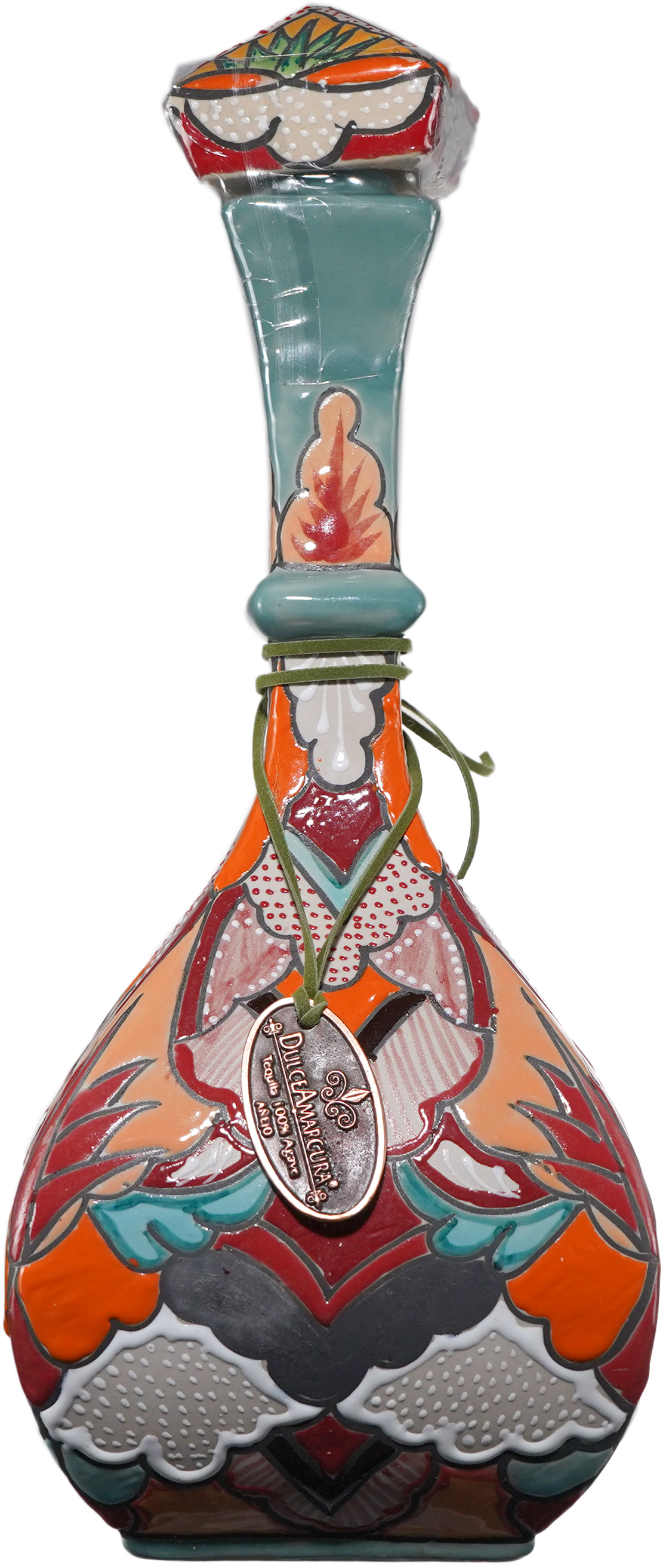 Dulce Amargura Extra Anejo Tequila in Ceramic Decanter