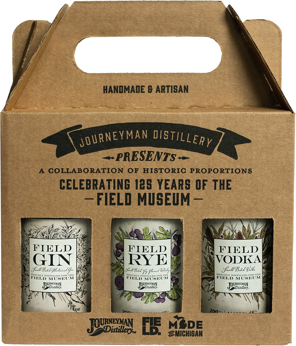 Journeyman Distillery Field Gift Triple Pack