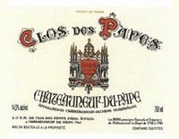 Clos des Papes Chateauneuf du Pape 2017