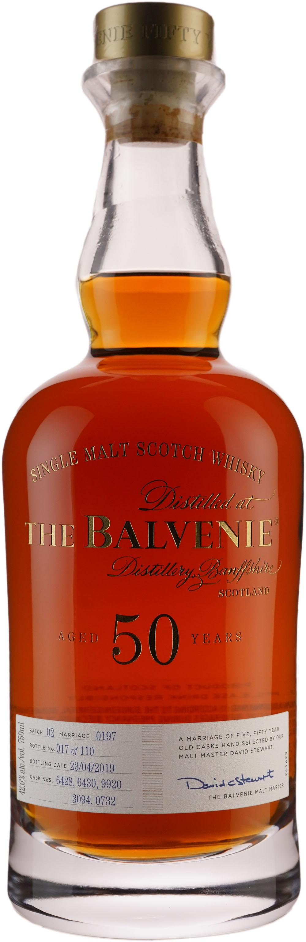 Balvenie 50 year old Marriage 0197 Limited Release 2019