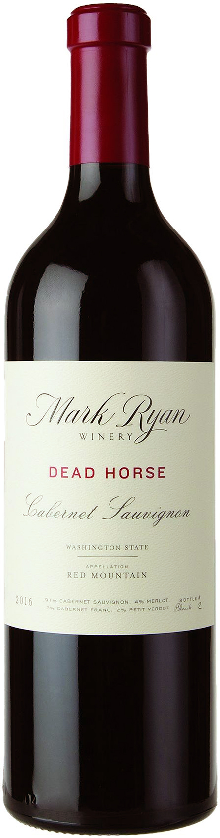 Mark Ryan Dead Horse Cabernet Sauvignon Red Mountain 2017