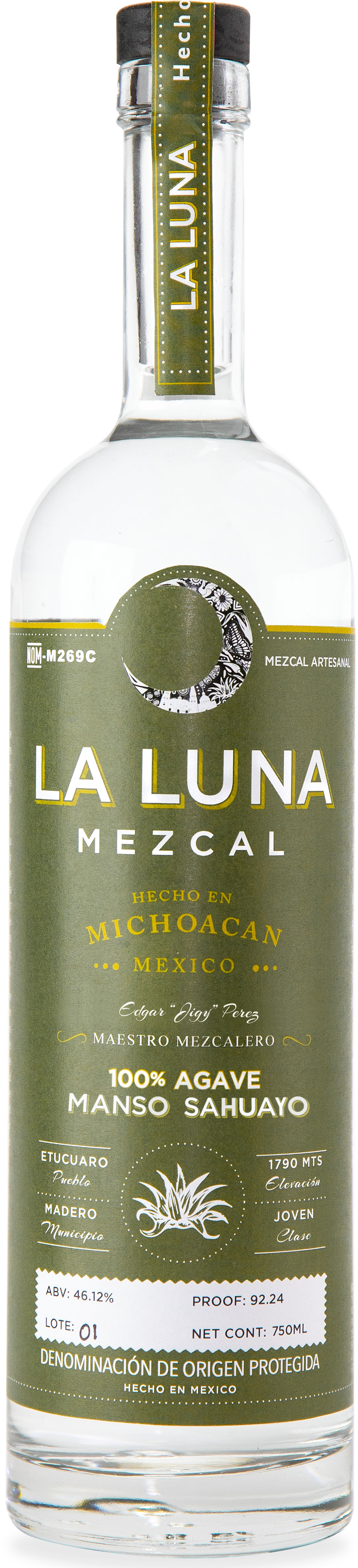 La Luna Mezcal Manso Sahuayo