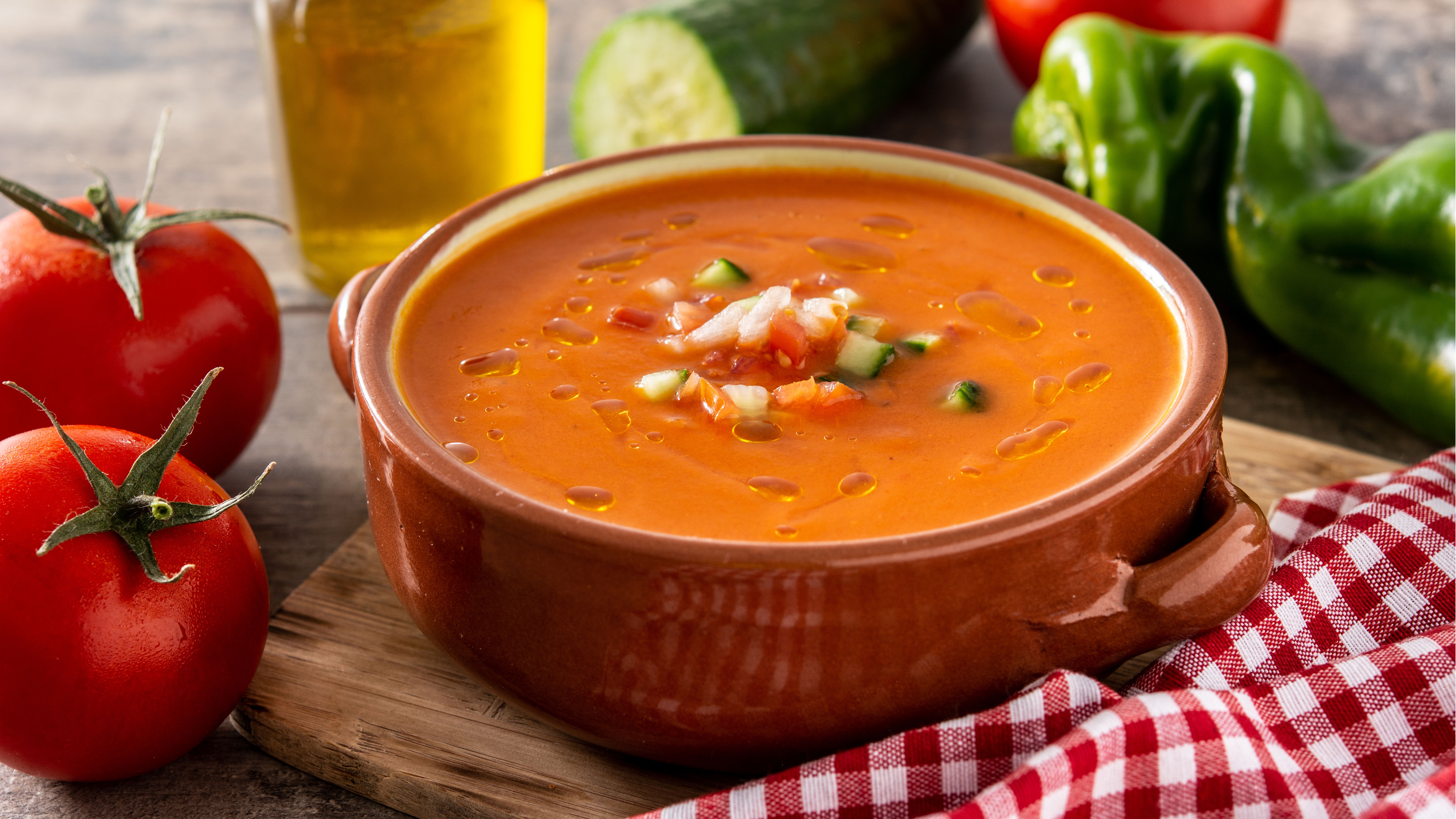 Fresh Garden Gazpacho Recipe