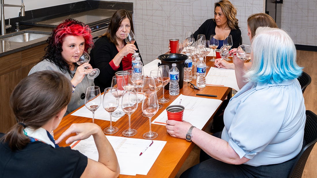 The Women of Binny's Stop and Smell the Rosé Wines
