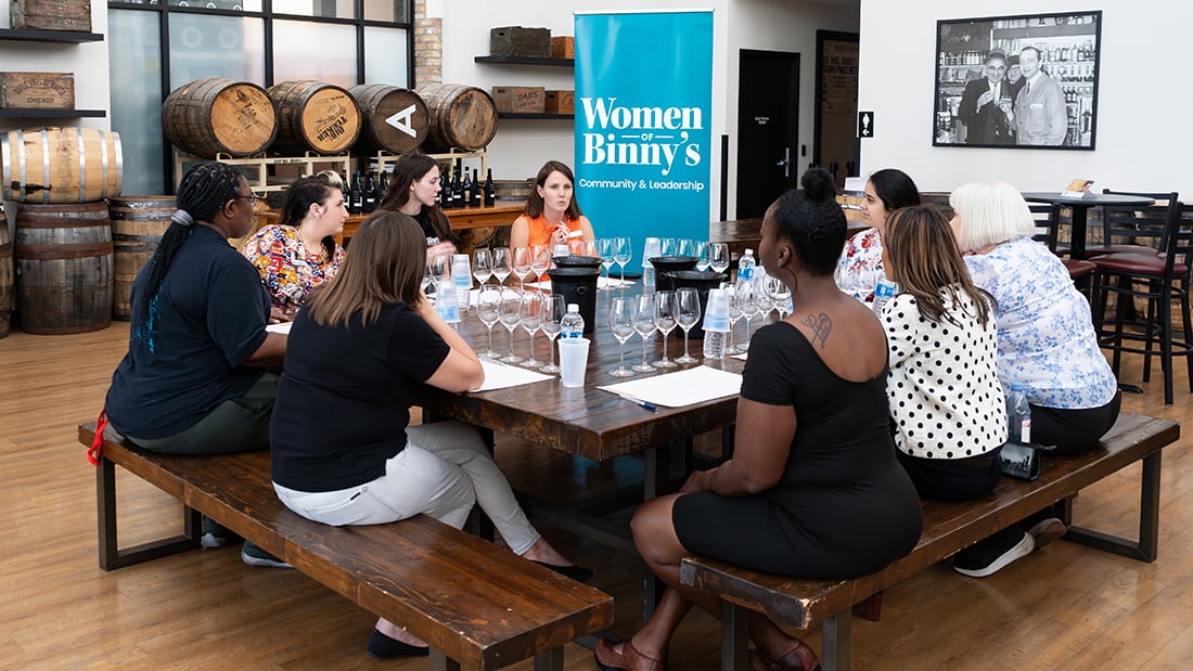 Blind Wine Tasting with the Women of Binny’s